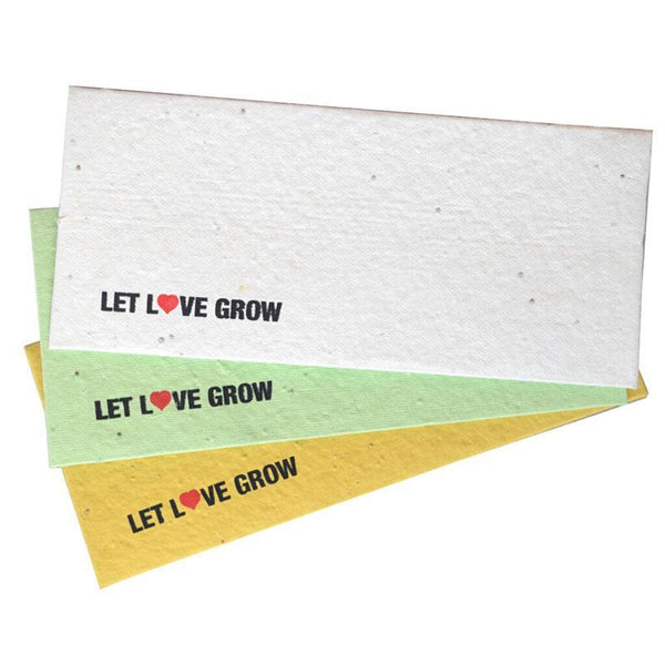 Plantable Seed Embedded Envelopes - Pack of 6
