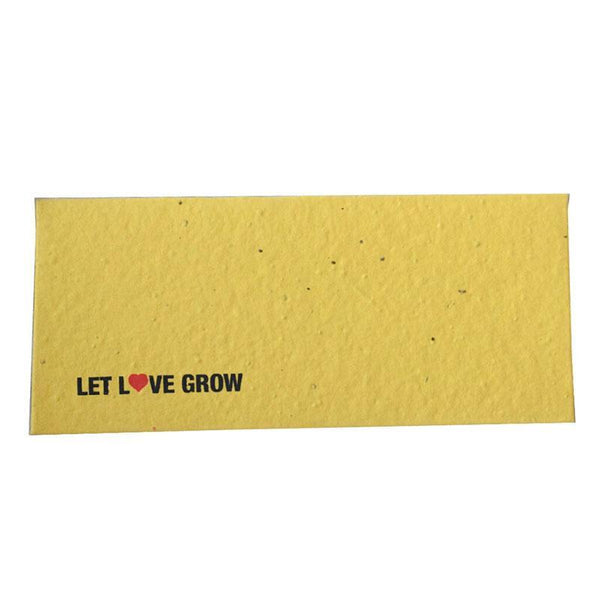 Plantable Seed Embedded Envelopes - Pack of 6