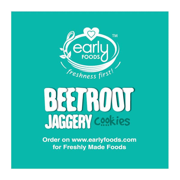 Whole Wheat Beetroot Jaggery Cookies, 150g