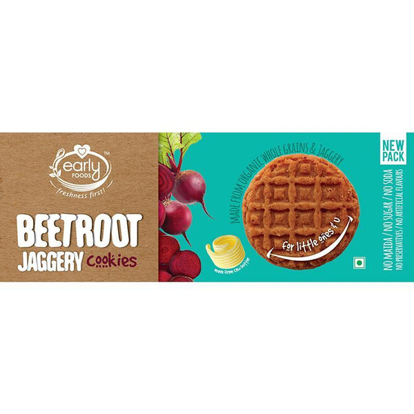 Whole Wheat Beetroot Jaggery Cookies, 150g
