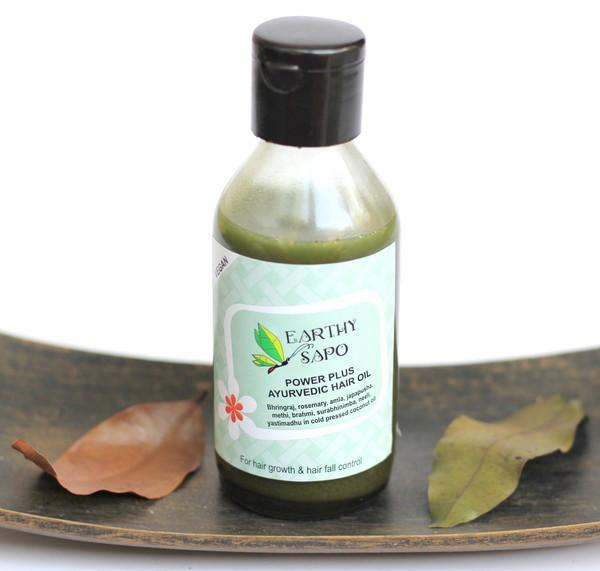 Earthy Sapo Power Plus Ayurvedic Hair Oil - 100 ml