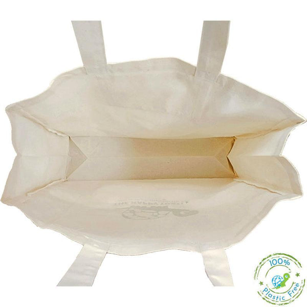 Easy Fold Reusable Cotton Tote Bag