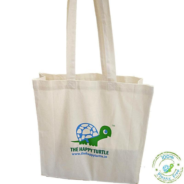 Easy Fold Reusable Cotton Tote Bag