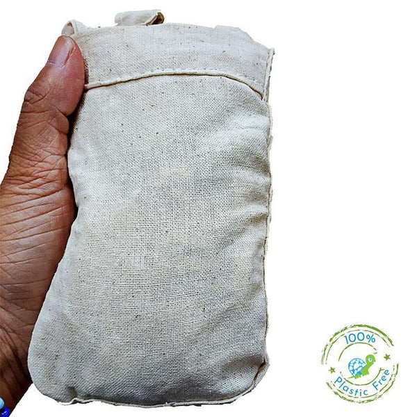 Easy Fold Reusable Cotton Tote Bag