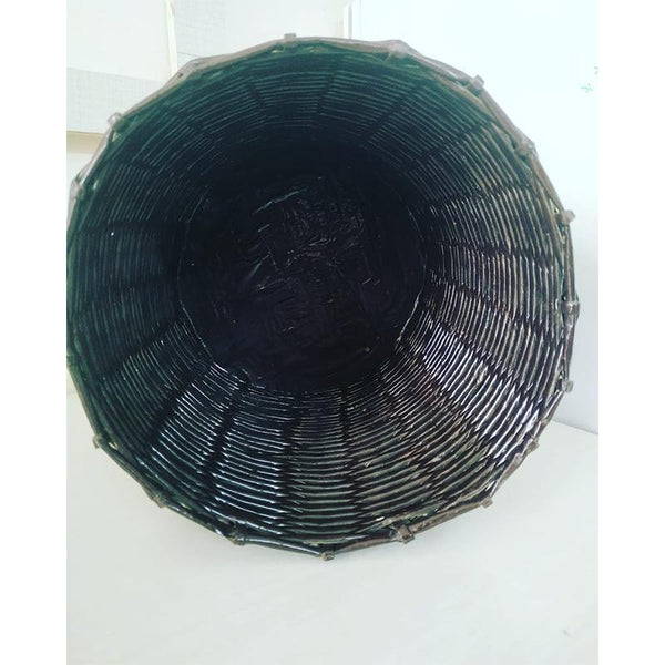 Waste Paper Bin Made of Upcycled Newspaper Handcrafted by Women Artisans