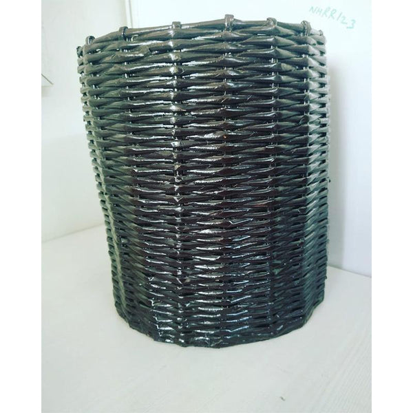 Waste Paper Bin Made of Upcycled Newspaper Handcrafted by Women Artisans
