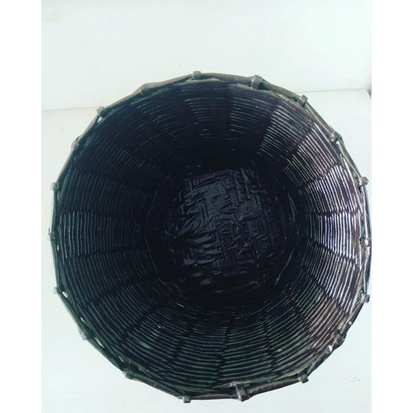 Waste Paper Bin Made of Upcycled Newspaper Handcrafted by Women Artisans