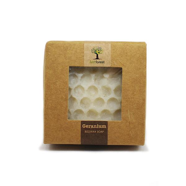 Organic Beeswax and Geranium Handmade Soap