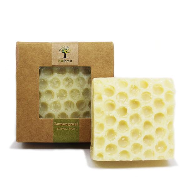 Organic Beeswax and Lemongrass Handmade Soap