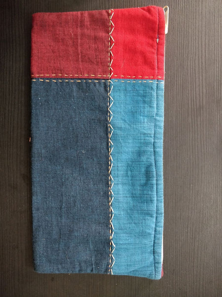 Eileen Pouch (Blue) Created by Women Artisans
