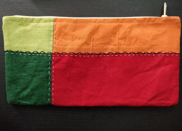 Eileen Pouch (Red) Created by Women Artisans