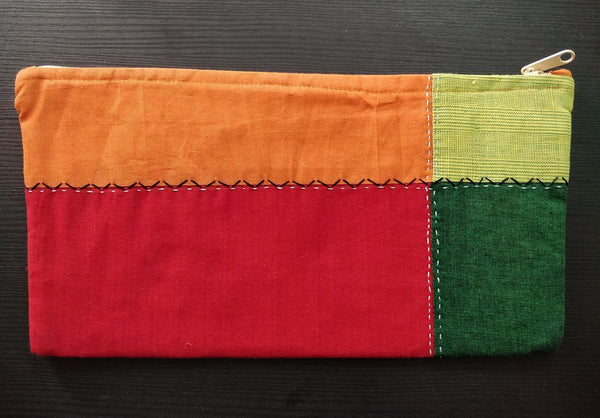 Eileen Pouch (Red) Created by Women Artisans