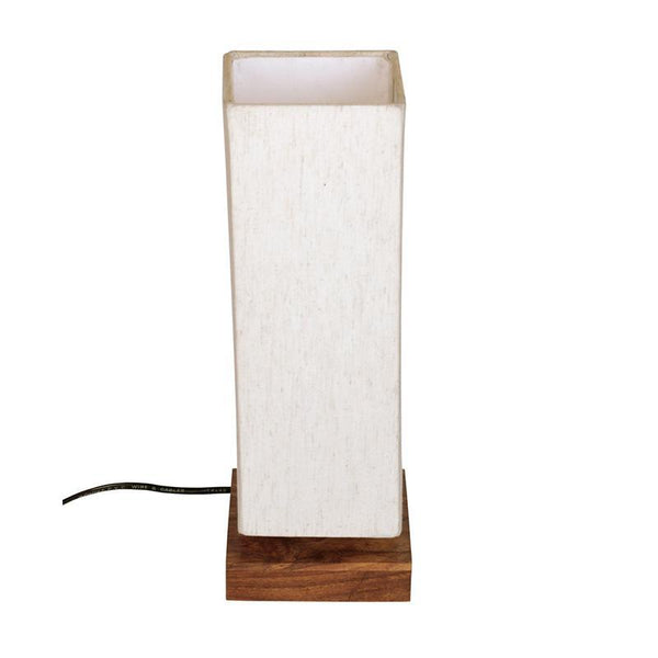Handcrafted Decorative Table Lamp in Sheesham Wood