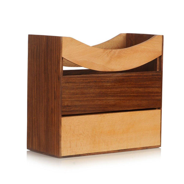 Handcarved Sheesham Wood Magazine/ Newspaper Stand