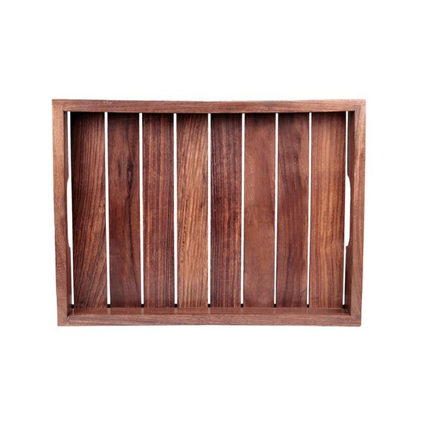 Sheesham Wooden Serving Tray Created by Traditional Artisans