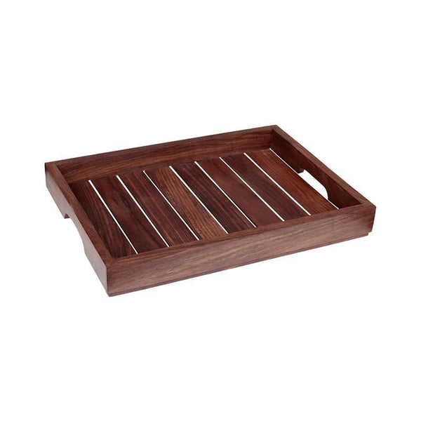 Sheesham Wooden Serving Tray Created by Traditional Artisans