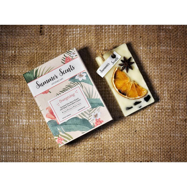 Natural Scented Wax Aroma Bar - Energising Aroma
