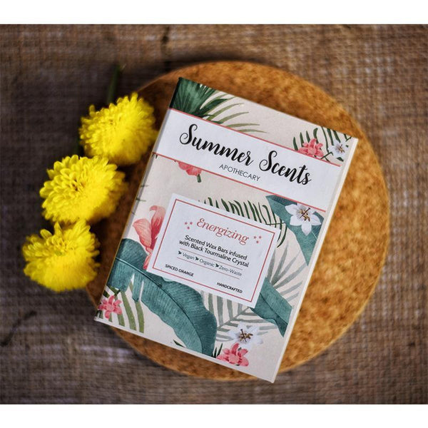 Natural Scented Wax Aroma Bar - Energising Aroma