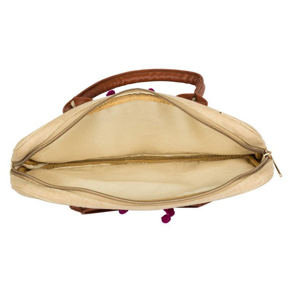 Ethnic Obsession Juco Laptop Sleeve Made by Women Artisans