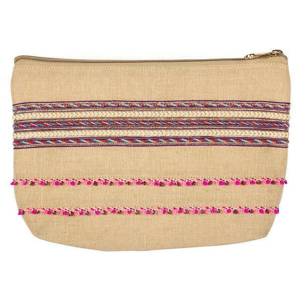 Ethnic Obsession Multi-Utility Juco Pouch Made by Women Artisans
