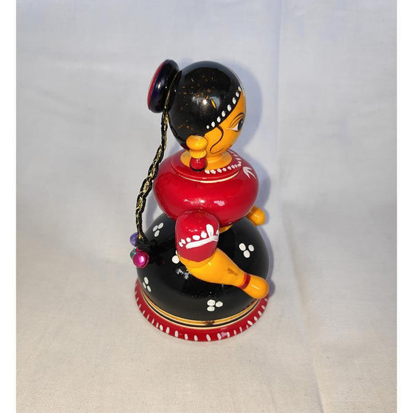 Buttabomma (Wooden Kumkum Box) Crafted by Etikoppaka Artisans