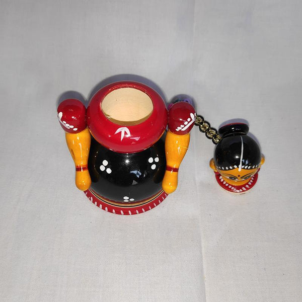 Buttabomma (Wooden Kumkum Box) Crafted by Etikoppaka Artisans