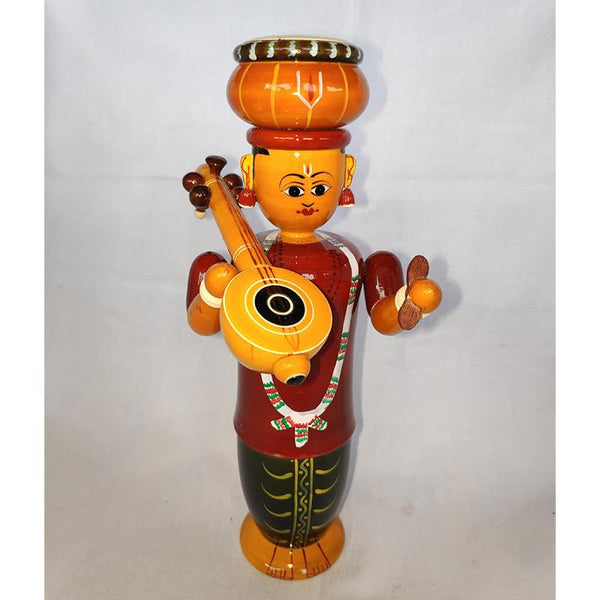 Wooden Haridaas Crafted by Etikoppaka Artisans