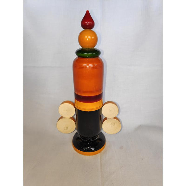 Wooden Lord Venkatesh Idols Crafted by Etikoppaka Artisans - Set of 2