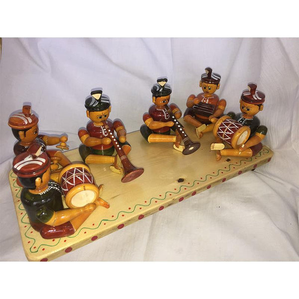 Wooden Sannai Set Crafted by Etikoppaka Artisans
