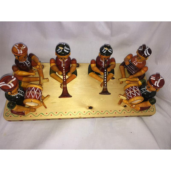 Wooden Sannai Set Crafted by Etikoppaka Artisans