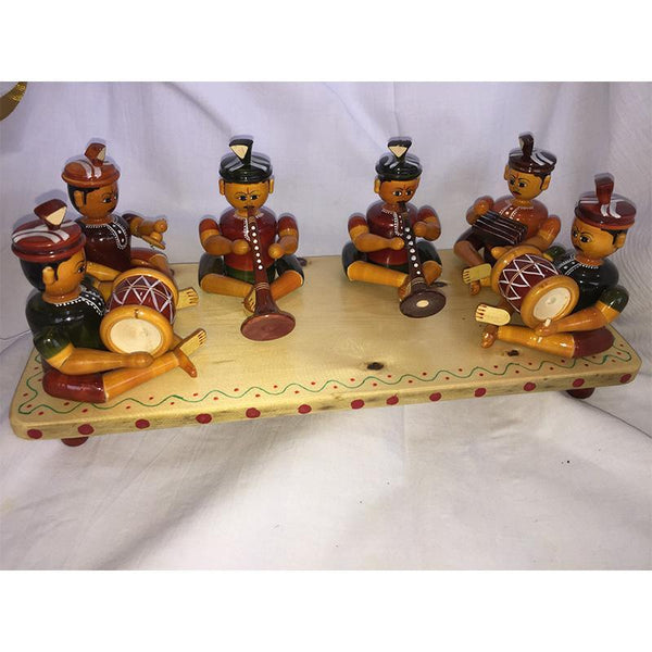 Wooden Sannai Set Crafted by Etikoppaka Artisans
