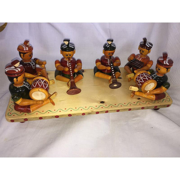 Wooden Sannai Set Crafted by Etikoppaka Artisans