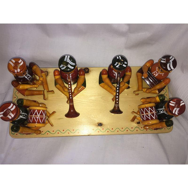 Wooden Sannai Set Crafted by Etikoppaka Artisans