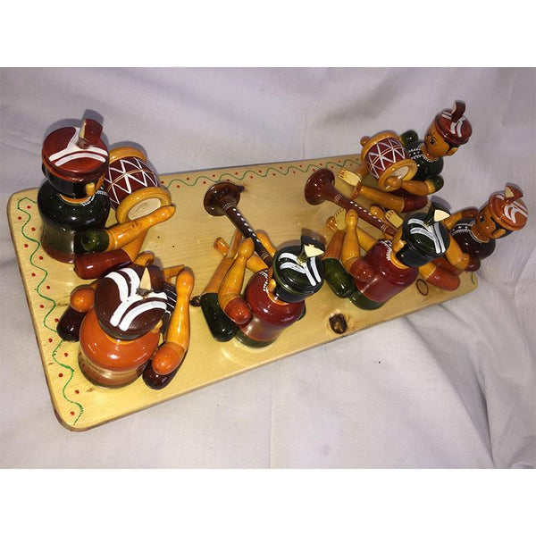 Wooden Sannai Set Crafted by Etikoppaka Artisans