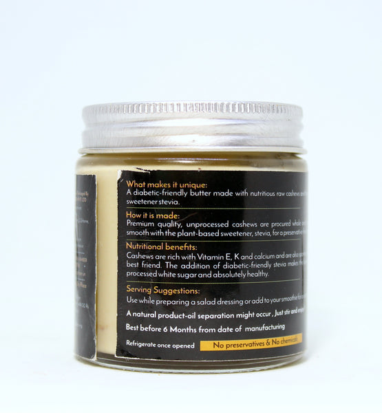 Cashew Butter with Stevia