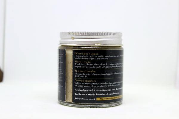 Coconut Cashew Butter