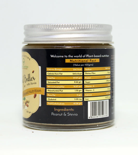 Peanut Butter with Stevia