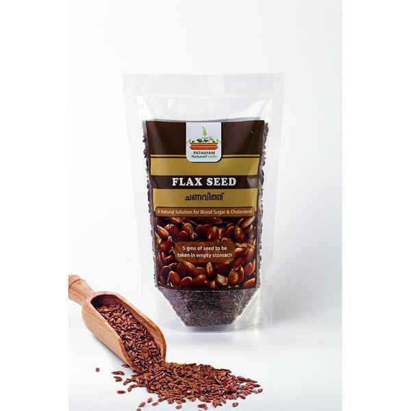 Natural Flax Seeds - Pack of 2, 150g each
