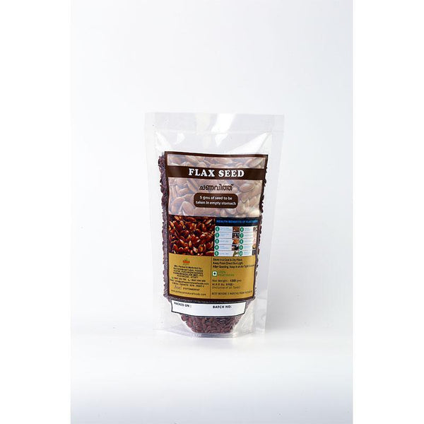 Natural Flax Seeds - Pack of 2, 150g each