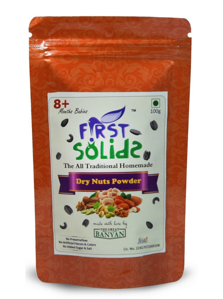 First Solids Baby Dry Nuts Powder 100 g (8+ Months)