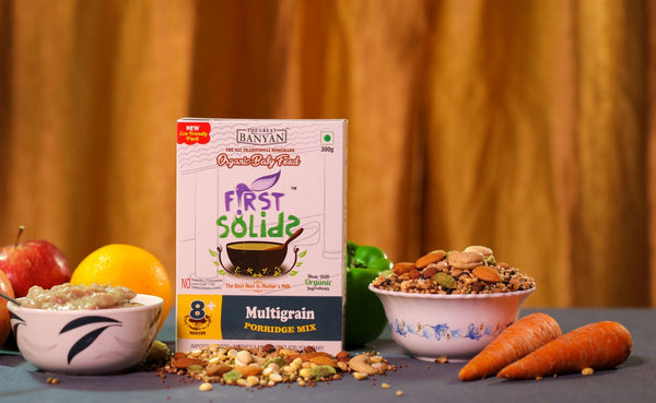 First Solids Organic Baby Porridge - Multigrain (8-24 Months)