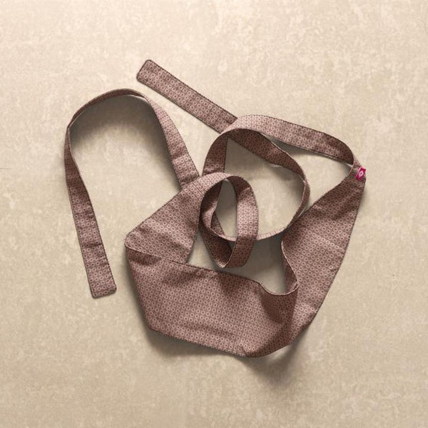 Peach Obi Women's Belt (Fair Trade, Low  wastage )