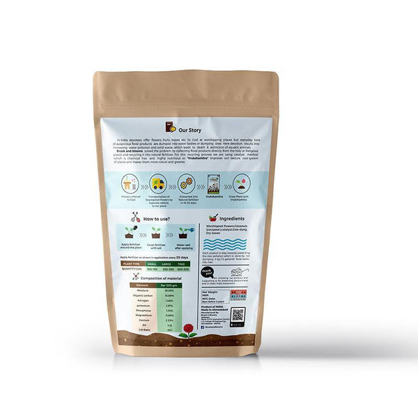 Natural Fertilizer made of Upcycled Flowers - Pack of 2
