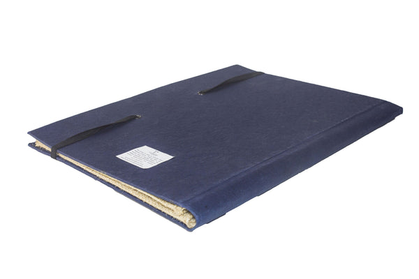 Jute Floral File Folder Handmade by Women Artisans