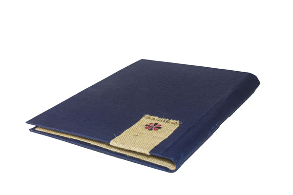 Jute Floral File Folder Handmade by Women Artisans
