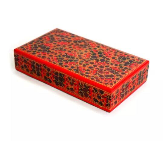 Decorative Kashmiri Box (L) created by artisans with disability
