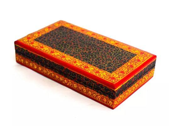 Decorative Kashmiri Box (L) created by artisans with disability