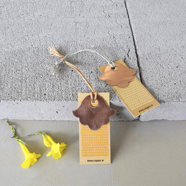 Floral Copper Bookmarks Handcrafted By Traditional Artisans (Set of 2)