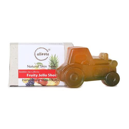 Fruity Jello Shot Handmade Soap For Kids, 100g