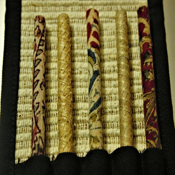 Pencil Pouch with 5 Recycled Paper Pencils